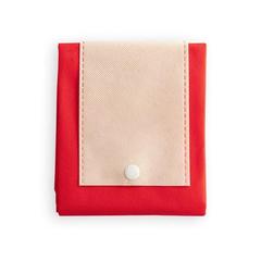 Vue Sac pliable - Cardinal de couleur rouge| Krokrodeal