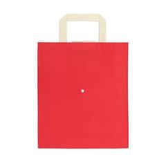 Vue Sac pliable - Cardinal de couleur rouge| Krokrodeal
