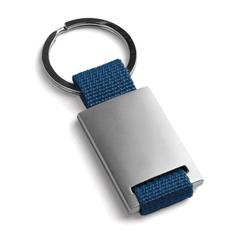 Vue Porte-clés en aluminium avec ouvre-capsules - Gripitch de couleur bleu| Krokrodeal