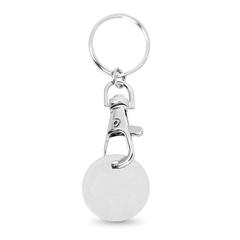 Vue Porte-clés en métal - Fido de couleur gris| Krokrodeal