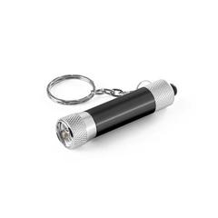 Porte-clés en aluminium avec lampe de poche 3 LED - Lergan publicitaire pas cher