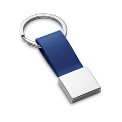 Vue Porte-clés en métal et PU - Bumper de couleur bleu| Krokrodeal