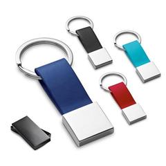 Vue générale Porte-clés en métal et PU - Bumper | Krokrodeal