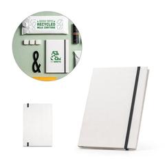 Vue générale Carnet A5 fabriqué à partir de briques de lait recyclées - Milky | Krokrodeal
