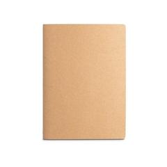 Vue Bloc-notes A4 à couverture cartonnée (250 g/m²) - Alcott a4 de couleur beige| Krokrodeal