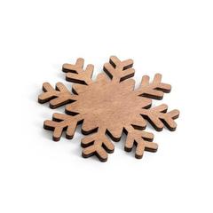 Vue Dessous de verre - Basil de couleur beige| Krokrodeal