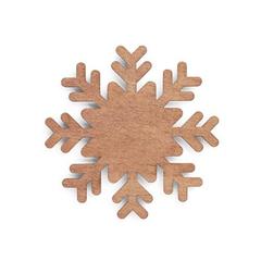 Vue Dessous de verre - Basil de couleur beige| Krokrodeal