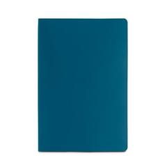 Vue Carnet A5 avec couverture resistante à l'eau - Queiros de couleur bleu| Krokrodeal