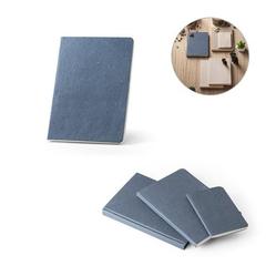 Vue générale Bloc-notes A5 avec couverture semi-rigide fabriquée à partir de déchets de coques de café (66%) - Coffeepad semi-rigid | Krokrodeal