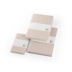 Vue générale Bloc-notes A6 avec couverture souple fabriquée à partir de matière organique d'éléphant (95%) - Organic soft | Krokrodeal