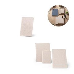 Vue générale Bloc-notes A6 avec couverture souple fabriquée à partir de matière organique d'éléphant (95%) - Organic soft | Krokrodeal