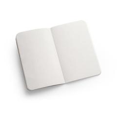 Vue Bloc-notes A6 avec couverture souple fabriquée à partir de déchets de feuilles de thé (65%) - Teapad soft de couleur beige| Krokrodeal