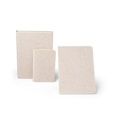 Vue générale Bloc-notes A5 avec couverture rigide fabriquée à partir de matière organique d'éléphant (95%) - Organic rigid | Krokrodeal
