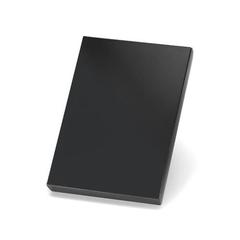 Vue Double porte-cartes en métal et PU - Lone de couleur noir| Krokrodeal
