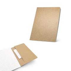 Vue générale Bloc-notes A5 avec feuilles lignées - Kostova | Krokrodeal
