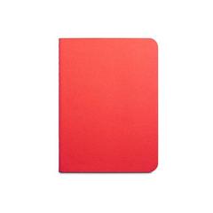 Vue Bloc-notes B7 avec feuilles lignées - Raysse de couleur rouge| Krokrodeal