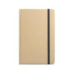 Vue Bloc notes A5 avec feuilles lignées - Magritte de couleur noir| Krokrodeal