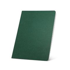 Vue Bloc notes A5 à pages lignées - Ecown de couleur vert| Krokrodeal