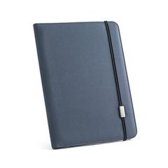 Porte documents A4 en 300D 100% rPET avec fermeture élastique - Emerge folder ii publicitaire pas cher