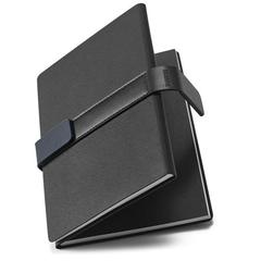 Vue Carnet A5 en polypropylène - Dynamic notebook de couleur bleu| Krokrodeal