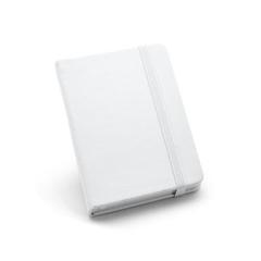Vue Bloc-notes de poche - Beckett de couleur blanc| Krokrodeal