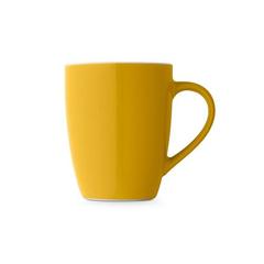 Vue Mug en céramique 370 mL - Cinander de couleur jaune| Krokrodeal