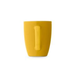 Vue Mug en céramique 370 mL - Cinander de couleur jaune| Krokrodeal