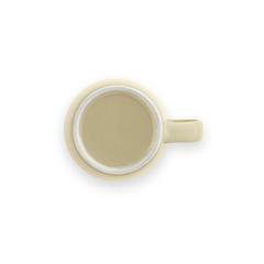 Vue Mug en céramique 370 mL - Comander de couleur beige| Krokrodeal