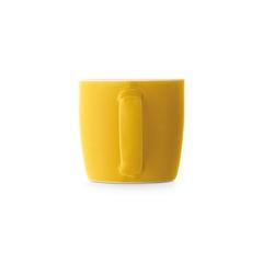 Vue Mug en céramique 370 mL - Comander de couleur jaune| Krokrodeal