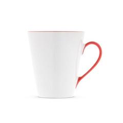 Vue Mug en céramique 320 mL - Colby de couleur rouge| Krokrodeal
