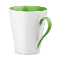 Vue Mug en céramique 320 mL - Colby de couleur vert| Krokrodeal