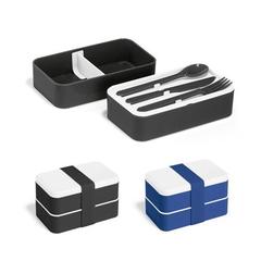 Vue générale BOCUSE. Lunch Box. Boîte à lunch en PP et PS de 680 mL | Krokrodeal