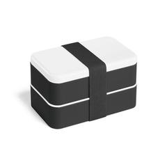 Vue BOCUSE. Lunch Box. Boîte à lunch en PP et PS de 680 mL de couleur noir| Krokrodeal