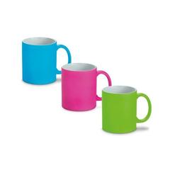 Vue générale Tasse en céramique avec finition néon 350 mL - Lynch | Krokrodeal