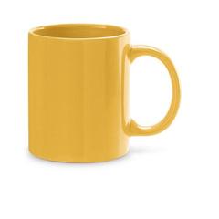 Vue Tasse en céramique 350 mL - Barine de couleur jaune| Krokrodeal