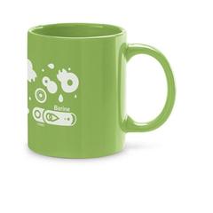 Vue Tasse en céramique 350 mL - Barine de couleur vert| Krokrodeal