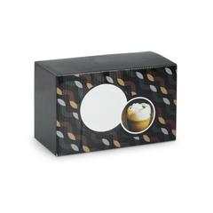 Vue Set de 2 tasses en verre isotherme - Machiato de couleur translucide| Krokrodeal