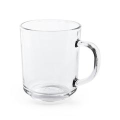 Vue Mug en verre 230 mL - Soffy de couleur translucide| Krokrodeal