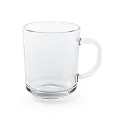 Vue Mug en verre 230 mL - Soffy de couleur translucide| Krokrodeal