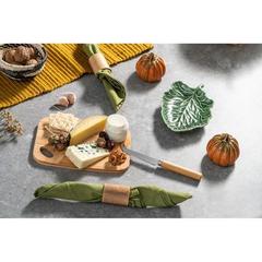 Vue générale Planche et couteaux à fromage - Cappero | Krokrodeal