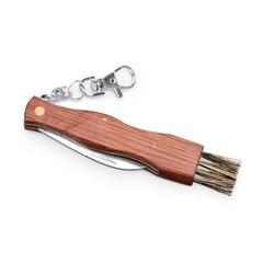 Vue Canif en acier inoxydable et bois - Gunter de couleur beige| Krokrodeal