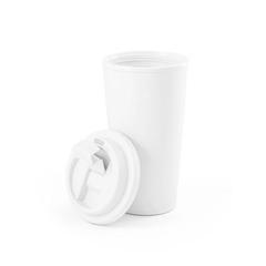 Vue Tasse de voyage 100% PP - Cuppari de couleur blanc| Krokrodeal