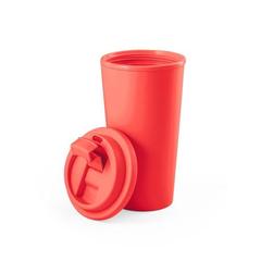 Vue Tasse de voyage 100% PP - Cuppari de couleur rouge| Krokrodeal