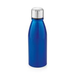 Vue Bouteille de sport en aluminium 500 mL - Beane de couleur bleu| Krokrodeal