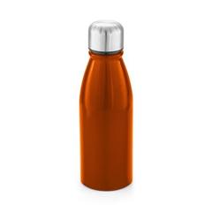 Vue Bouteille de sport en aluminium 500 mL - Beane de couleur orange| Krokrodeal