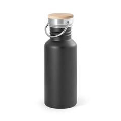 Vue Bouteille en acier inoxydable 540 mL - Oasis de couleur noir| Krokrodeal