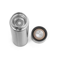 Vue Tasse de voyage 470mL en acier inox - Rossi de couleur gris| Krokrodeal