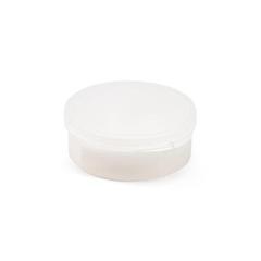Vue Paille en silicone réutilisable - Drinky de couleur blanc| Krokrodeal