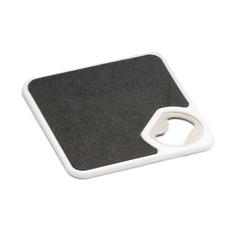 Vue Sous-verres avec descapsuleur - Funfaye de couleur blanc| Krokrodeal