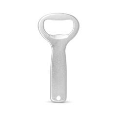 Vue Décapsuleur en aluminium - Barley de couleur gris| Krokrodeal